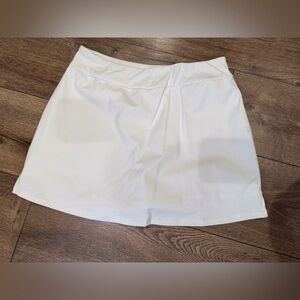 White skort pickleball skirt /shorts Size XL